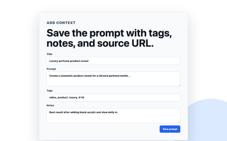 save prompts(1)