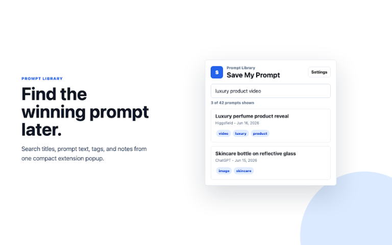 save prompts(2)